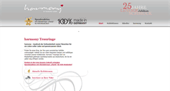 Desktop Screenshot of harmony-trauringe.de